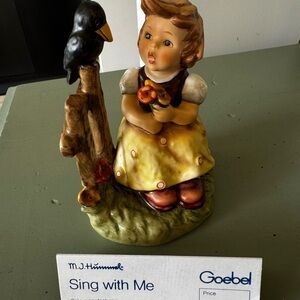 Goebel Hummel Figurine with Bird